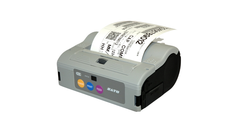 SATO MB4i PRINTER - PORTABLE, LIGHTWEIGHT, RUGGED PRINTER